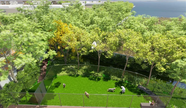 Auro Unnathi Aerial View of Pet Park